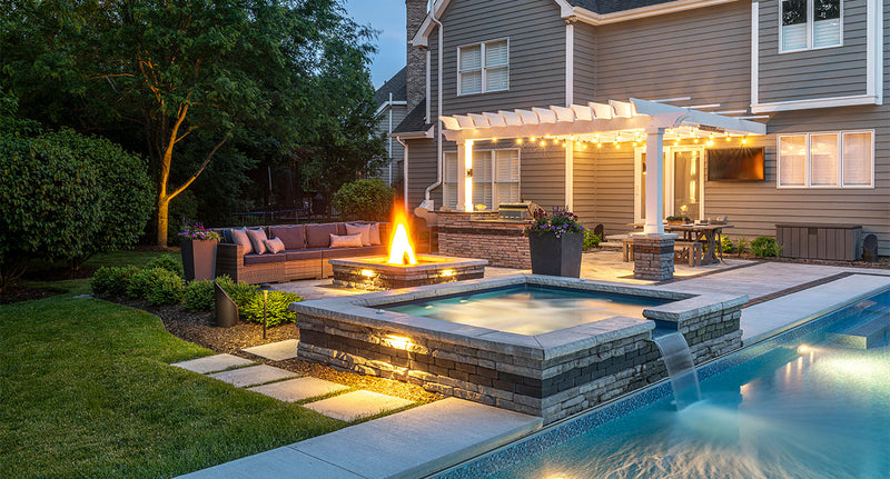 Pool Pergola And Fire Pit Ryan Hughes Design On X: 