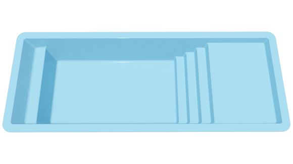 Santa Marta Rectangle Pool with Tanning Ledge