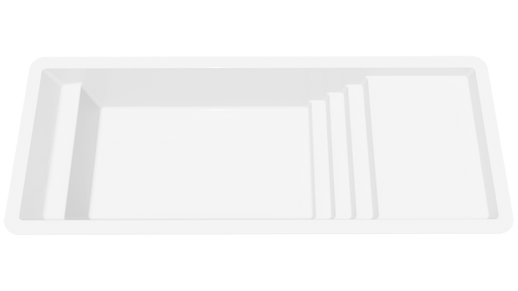 Santa Marta Rectangle Pool with Tanning Ledge