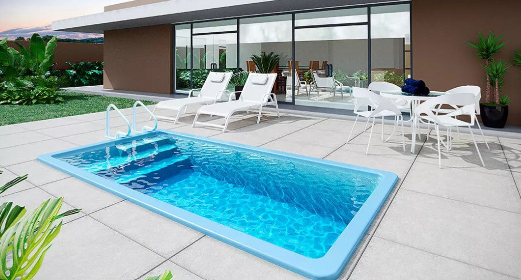 Tulum Rectangular Pool | Canlok Stone